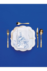 Farfurie din porțelan, Pip Studio, 23.5cm, colecția Royal White - Img 2