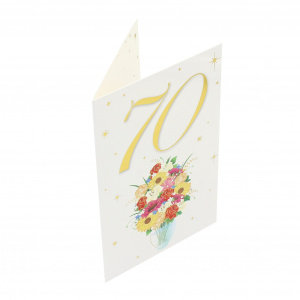 Felicitare aniversara 70 ani