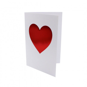 Felicitare Top Trend Shimmering Heart - Img 1