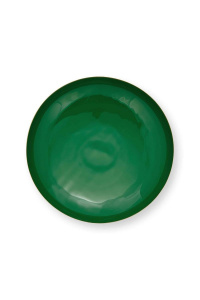 Fructieră din metal, Pip Studio, Low Dark Green, 12,50x35cm