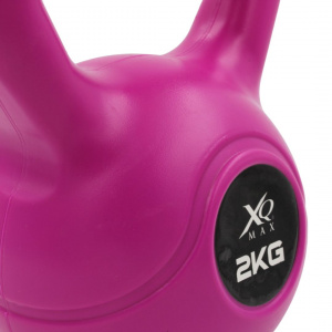 Ganteră Kettlebell XQ Max 2 kg roz