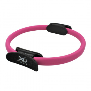 Inel pentru yoga și pilates, XQ Max, 38cm, roz