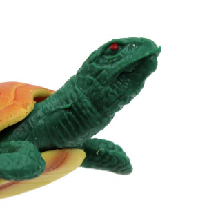 Jucărie elastică Turtle Tortoise Terrapin portocalie