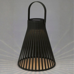 Lampă solară decorativă, cu LED, cu agățătoare, 24 cm, culoare kaki