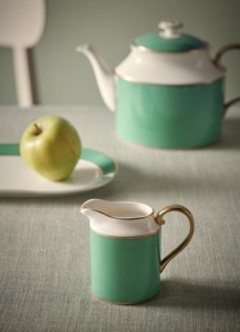 Cană pentru lapte, Pip Studio, Gold-Green, 260ml, colecția Pip Chique
