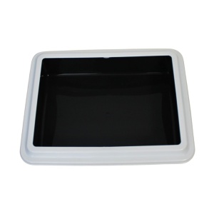 Litieră pentru pisici, 43x33x10 cm, Koopman, negru