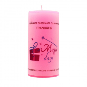 Lumânare parfumată Magic Days trandafir 10cm - Img 2