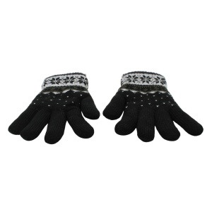 Mănuși damă, Antonio, căptușeală interioară de pluș, culoare negru, one size