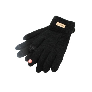 Mănuși damă, Antonio, cu funcție touch, culoare negru, one size