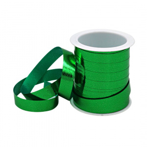 Minirolă rafie lucioasă verde deschis 10m x 10mm - Img 1