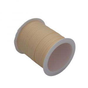 Minirolă rafie sintetică crem 10m x 10mm