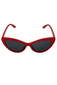 Ochelari de soare dama cat eye rosu - Img 1