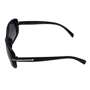 Ochelari de soare dama negru rotund - Img 3