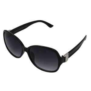 Ochelari de soare dama negru silver - Img 2