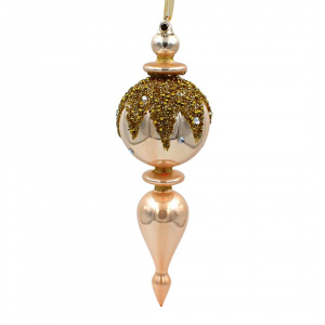 Ornament Decoris - Glob elegant rose 29cm