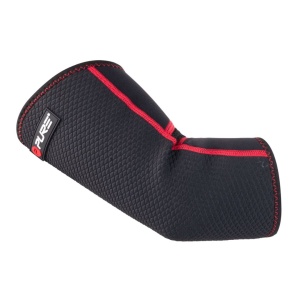 Orteză pentru Cot din Neopren Pure 2 Improve – Mărimea XL | Negru cu Cusături Roșii