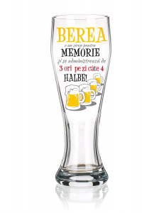 Pahar bere Berea - Sirop memorie