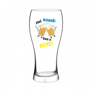 Pahar bere stai ACASA! Bea o BERE! - Img 1