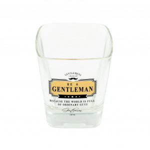 Pahar whisky "BE A GENTLEMAN" - Img 1