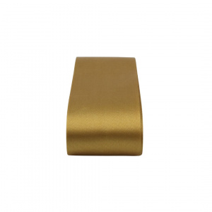 Panglică lucioasă textilă AURIU 38mm x 2m