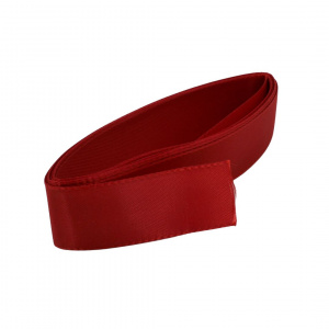 Panglica textila ROSU 25mm x 3m