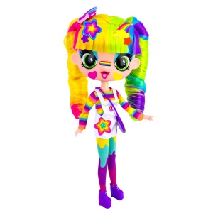 Păpușă Mini Decora Dream 28 cm cu Accesorii – Păpușă de Personalizat, Peste 50 Surprize, păr lung, colecția Decora Girlz