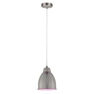 Pendul Neordic Hilla pentru plante, max. 1x40W, bec E27, culoare argintiu mat, 230V, din metal