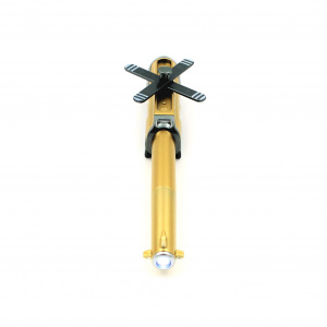 Pix funny elicopter auriu cu led