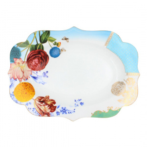 Platou oval, porțelan, 40 cm, colecția Royal Multi, Pip Studio