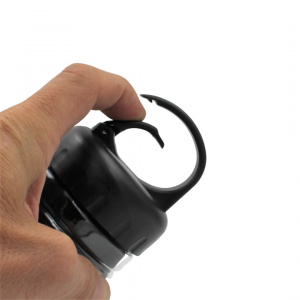 Prosop negru cu efect de răcire, XQ Max, 80x27 cm