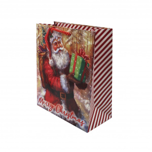 Pungă cadou Crăciun SDE L TRAD SANTA - Img 1