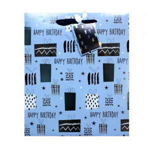 Punga Clairefontaine M metallic boy b-day - Img 1