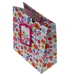 Punga de cadou hartie XL FLORAL