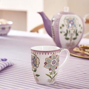Set 2 căni din porțelan, Pip Studio, 350 ml, colecția Lily&Lotus
