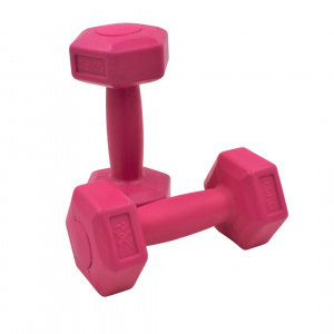Set 2 gantere roz XQ Max 2x0.5 kg