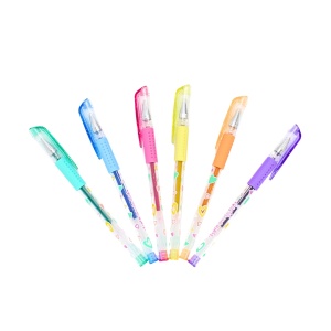 Set 6 pixuri colorate, glitter, Big Dream Girls