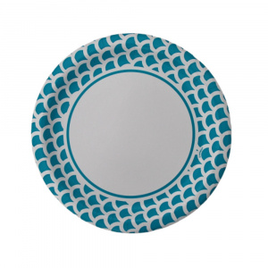Set 8 Farfurii 23 cm SEA TURCOISE