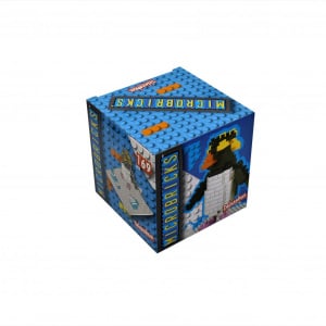 Set construcție Microbricks pinguin 169 piese - Img 2