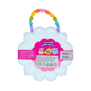 Set mărgele copii, Genie Pets Twinkle Bead Kit Bufniță roz & Unicorn, 350+ piese, 3+ ani