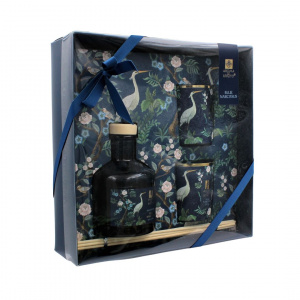 Set odorizant cameră și două lumânări blue narcissus