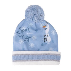 Set pentru copii, cu căciulă și mănuși, personaj Frozen, Cerda, one size