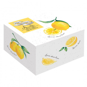Set porțelan 2 cești și farfurii 120ml Amalfi