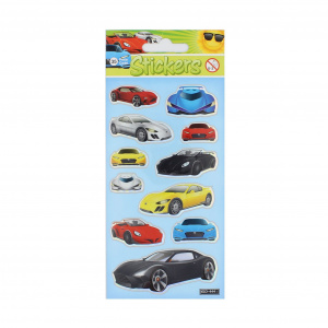 Set stickere Speeding Cars 11 bucati