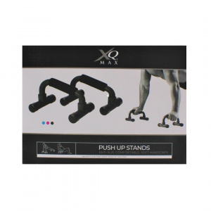 Set suport mânere push-up XQ Max, albastru