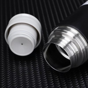 Set termos cu 3 căni – 500 ml, ideal pentru călătorii și cadouri, negru