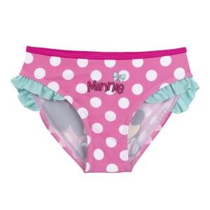Slip înot pentru fetițe, Minnie cu bulinuțe