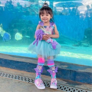Șosete Madmia pentru fete fantasy Mermaid vibes 3-5 ani