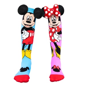 Șosete Madmia pentru fete fantasy Mickey și Minnie 3-5 ani