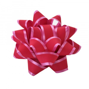 Stele autoadezive maxi 12 cm roz
