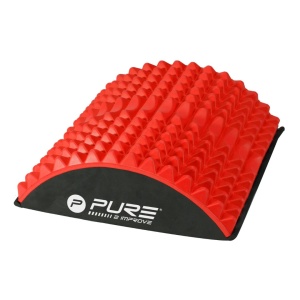 Suport abdomene și stretching lombar Pure 2 Improve – Ab Board cu suprafață spike, 30 x 28 x 9,5 cm